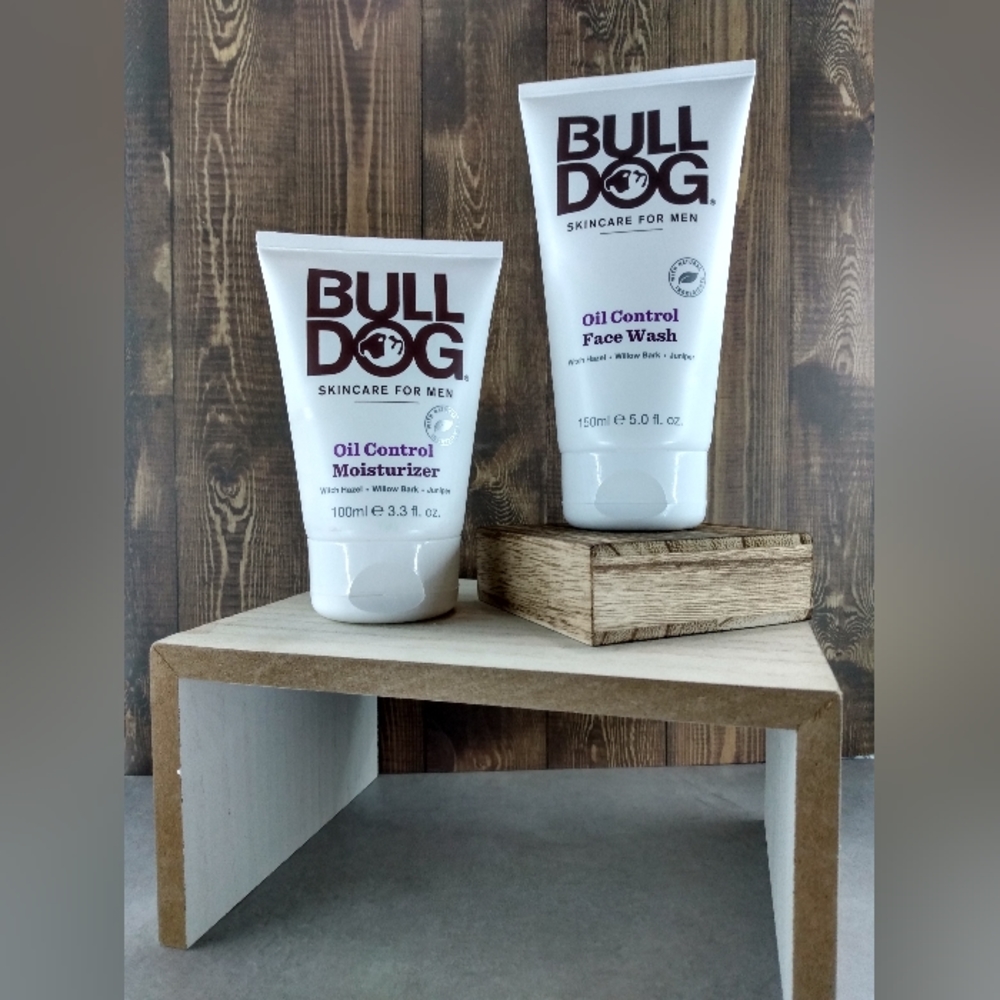 Bull Dog Face Wash and Mosturizer NEW
